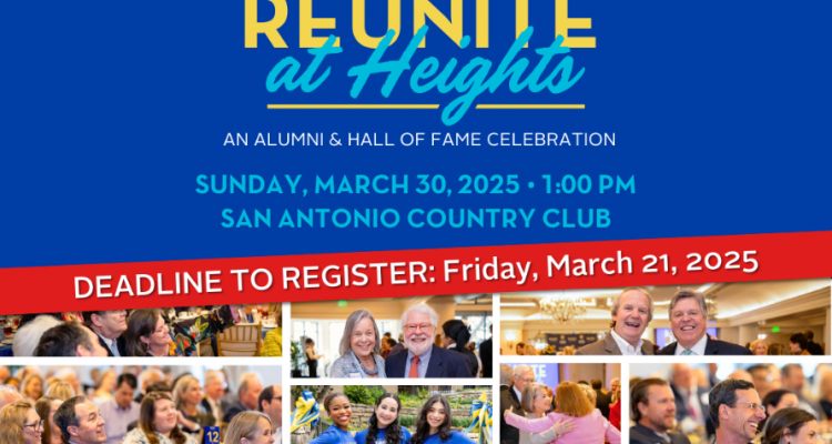 Last Call for Reunite at Heights!