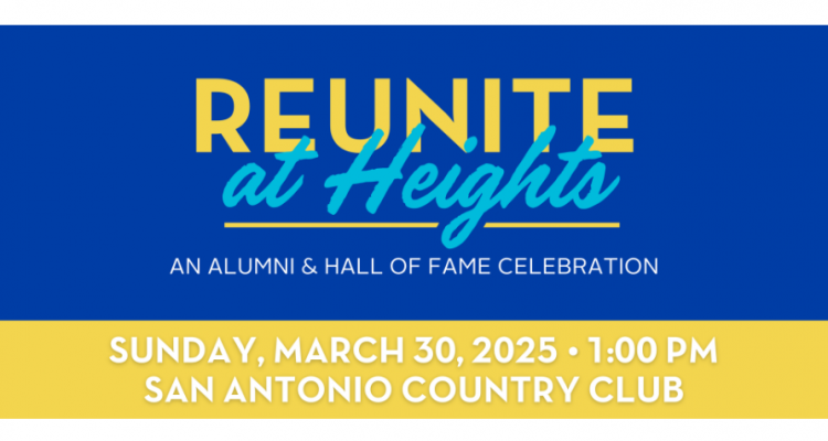 Don't Wait: Reunite at Heights Almost Sold Out!