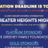 Invitation Print Deadline for GHN today!