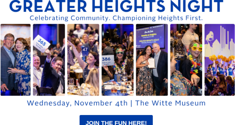 Be Part of Greater Heights Night — Sponsor Today!