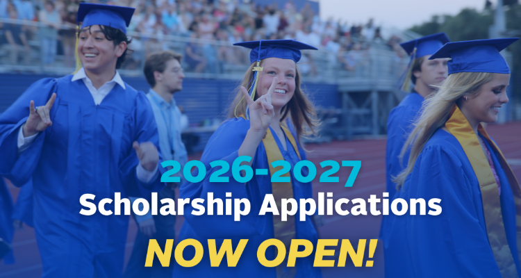 2026-2027 Scholarships are NOW OPEN!