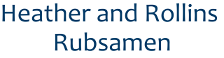 Heather & Rollins Rubsamen