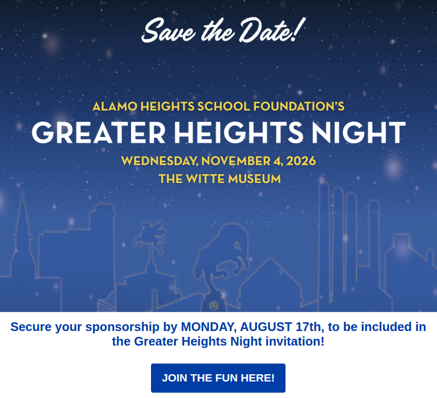 Greater Heights Night - Save the Date