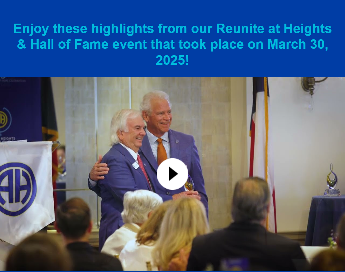 Heights Happenings July 24, 2025 - Hallo of Fame Nominations