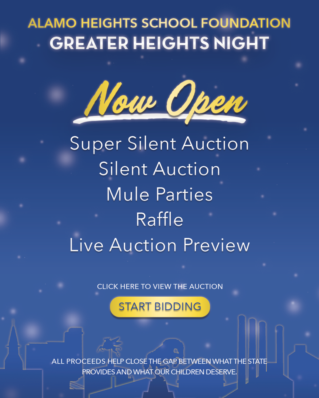 Greater Heights Night - Silent Auction Now Open!