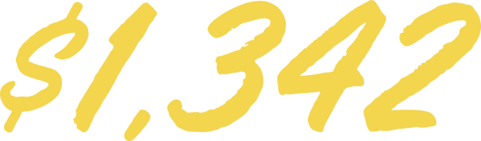 $1,342
